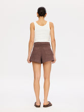 Load image into Gallery viewer, Kivari Celene Denim Short - Chocolate
