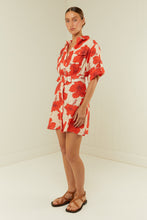 Load image into Gallery viewer, Palm Noosa Camelia Dress - Red Hibiscus  Hyde Boutique   
