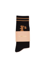 Load image into Gallery viewer, Karen Walker Runaway Girl Socks 2 Pack - Black/Pink Hyde Boutique
