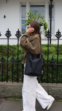 Load image into Gallery viewer, Saben June Shoulder Bag - Black Pebble
