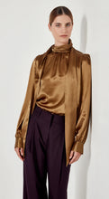 Load image into Gallery viewer, Shjark Bowie Blouse - Gold Top Hyde Boutique   
