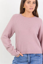 Load image into Gallery viewer, Stories Be Told Camelia Blush Alpaca Blend Crewneck - Blush Hyde Boutique
