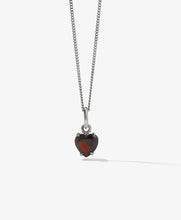 Load image into Gallery viewer, Meadowlark Heart Jewel Necklace - Stirling Silver Hyde Boutique
