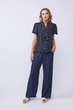 Load image into Gallery viewer, Drama The Label Cassie Blouse - Ink
