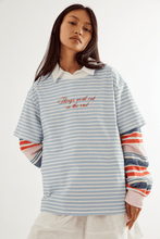 Load image into Gallery viewer, Commonplace Morale T-Shirt - Baby Blue Hyde Boutique
