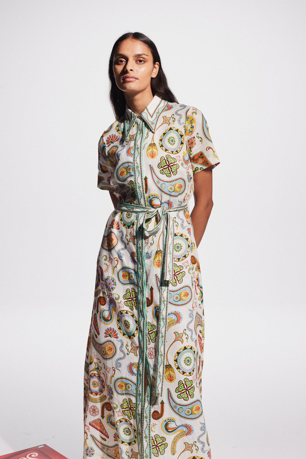 Alémais Arcade Shirtdress - Multi  Hyde Boutique   