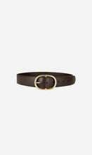 Load image into Gallery viewer, Deadly Ponies Wide Belt Oval - Mud/Brass Belts Deadly Ponies
