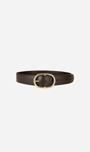 Deadly Ponies Wide Belt Oval - Mud/Brass Belts Deadly Ponies