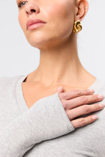 Load image into Gallery viewer, Mossman Sedona Top - Grey Marle Apparel > Women > Clothing > Tops > Long Sleeve Tops > Ribbed Jersey Tops > Mossman Hyde Boutique
