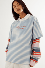 Load image into Gallery viewer, Commonplace Morale T-Shirt - Baby Blue Hyde Boutique
