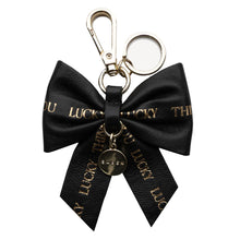 Load image into Gallery viewer, Saben Charm Keyring - Black Ribbon Hyde Boutique
