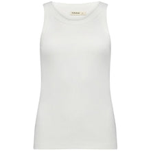 Load image into Gallery viewer, Moke Eddie Women’s Rib Tank - White  Mrs Hyde Boutique   
