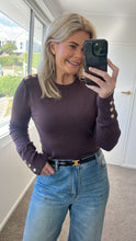 Load image into Gallery viewer, Moke Nicki Women's Sweater - Cocoa Powder Apparel > Women > Clothing > Knitwear > Jumpers > Crew Neck Jumpers > Moke Hyde Boutique
