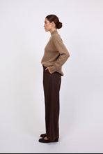 Load image into Gallery viewer, Marlow Cashmere Funnel Neck - Nutmeg Hyde Boutique
