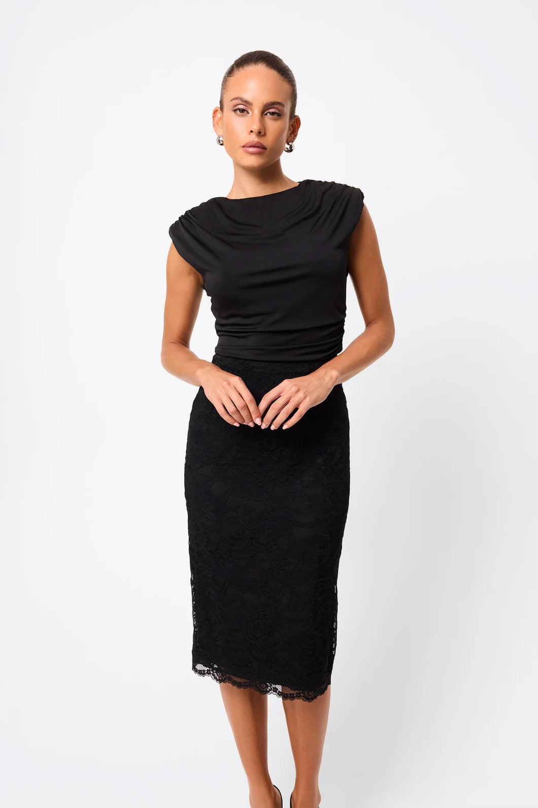 Mossman Desire Top - Black Hyde Boutique