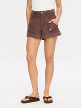 Load image into Gallery viewer, Kivari Celene Denim Short - Chocolate
