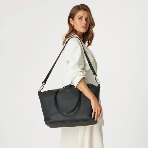Saben Milan Bag - Black Handbags Saben