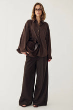 Load image into Gallery viewer, Noella Lisa Shirt - Brown Check - Arriving Start August
