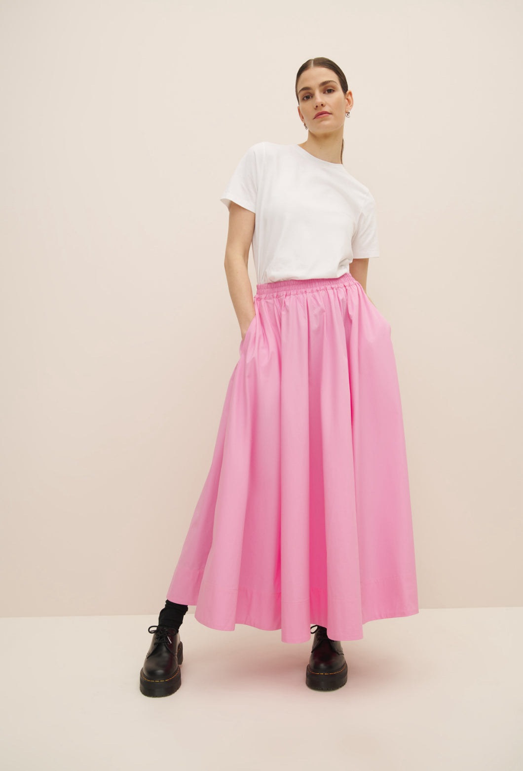 Kowtow Moya Skirt - Candy Pink  Hyde Boutique   