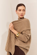 Load image into Gallery viewer, Marlow Cashmere Funnel Neck - Nutmeg Hyde Boutique
