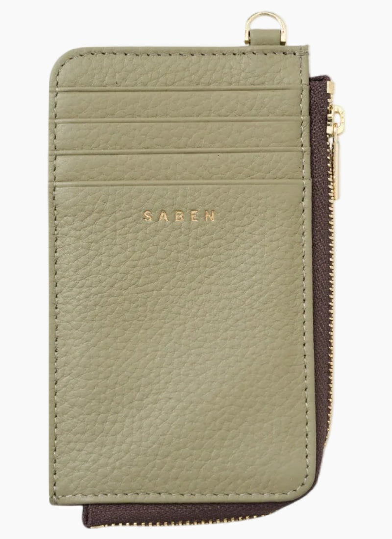 SABEN Winona Card Holder - Eucalyptus
