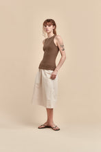 Load image into Gallery viewer, Standard Issue Merino Rib Crew Tank - Truffle

