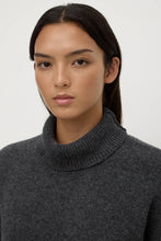 Load image into Gallery viewer, Assembly Label Paris Wool Cashmere Knit Turtleneck - Charcoal Marle Hyde Boutique
