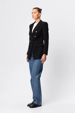 Load image into Gallery viewer, Mossman Legacy Blazer - Black Apparel > Women > Clothing > Jackets > Blazers > Tailored Blazers > Mossman Hyde Boutique
