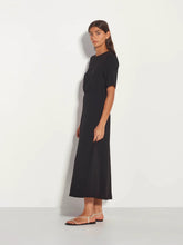 Load image into Gallery viewer, Juliette Hogan Pip Dress - Black Luxe Suiting  Mrs Hyde Boutique   
