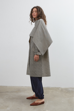 Load image into Gallery viewer, Commonplace Lady Gingham Trench - Black/White Hyde Boutique
