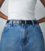 Load image into Gallery viewer, Viktoria &amp; Woods Diesel Belt - Black/Silver  Hyde Boutique   
