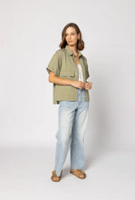 Load image into Gallery viewer, Drama The Label Over The Top Jacket - Khaki
