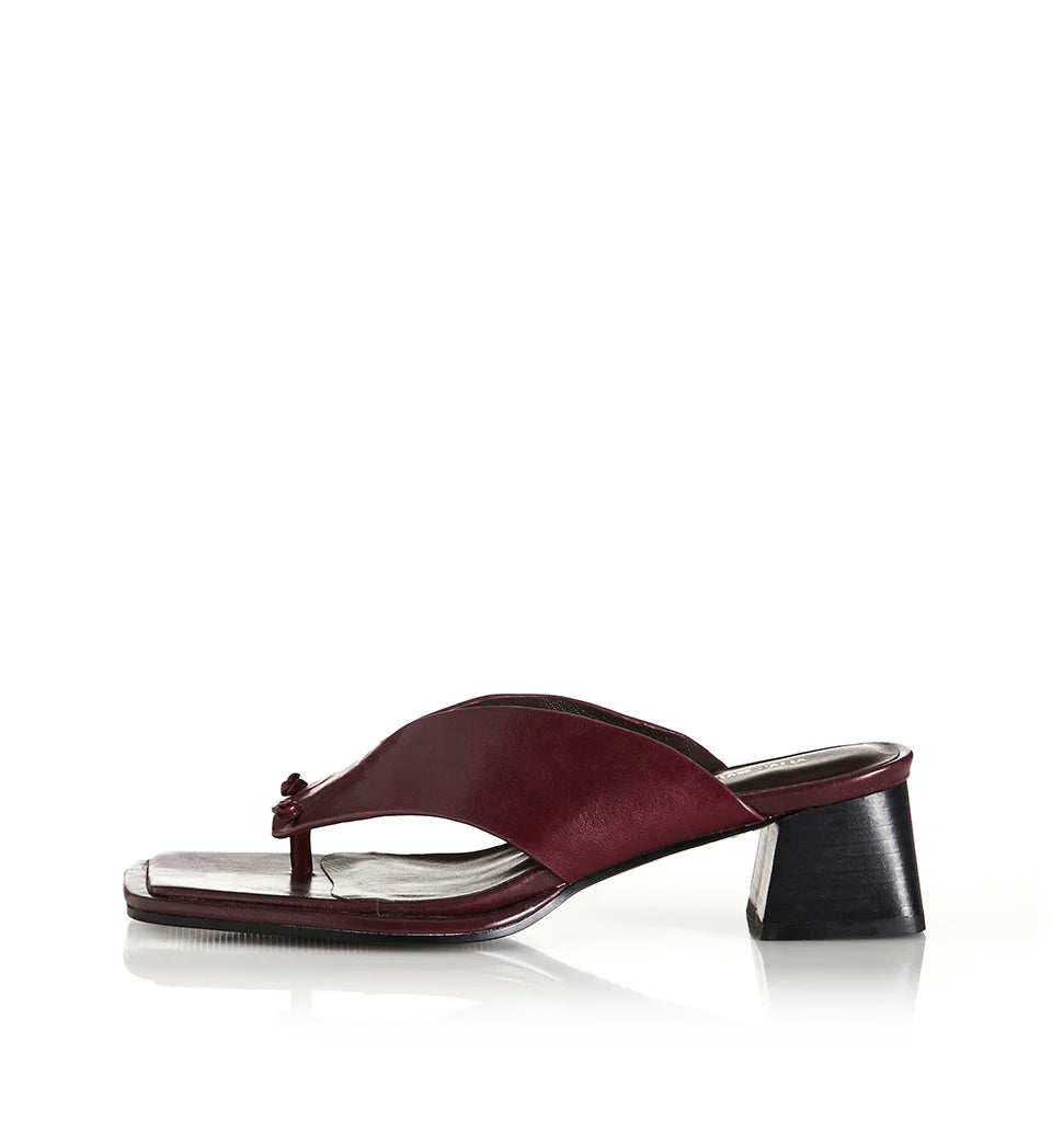 Alias Mae Alina Heel - Burgundy Oily Leather Arriving First Week Sept