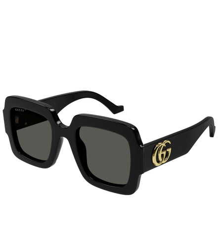 Gucci GG1547S Sunglasses Black/Grey PRE-ORDER Hyde Boutique