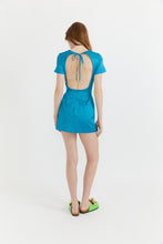 Load image into Gallery viewer, Gary Bigeni Mini Backless Dress - Blue Jewel  Hyde Boutique   
