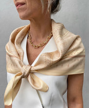 Load image into Gallery viewer, Dark Hampton x Ellie Compton Burnett Silk Scarf Accessories > Scarves &amp; Wraps > Silk Scarves > Dark Hampton Hyde Boutique
