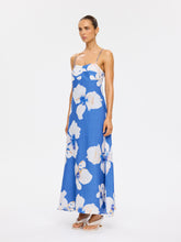 Load image into Gallery viewer, Kivari Rowena Strappy Maxi Dress - Blue Arriving This Week
