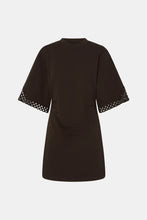 Load image into Gallery viewer, Camilla and Marc Lolani Mini Tee Dress - Chocolate Hyde Boutique
