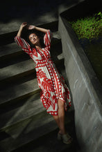 Load image into Gallery viewer, Copper By Trelise Cooper Naturally Gifted Dress - Red/Natural Hyde Boutique
