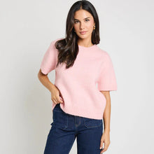 Load image into Gallery viewer, Stories Be Told Soft Knit Tee - Blush Arriving Mid Sept Hyde Boutique
