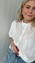 Load image into Gallery viewer, Drama The Label Dalila Top - White Check Hyde Boutique
