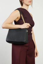 Load image into Gallery viewer, SABEN Florence Shoulder Bag - Black Bubble
