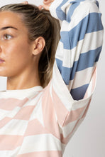 Load image into Gallery viewer, Clementine Candy Stripe Tee - Pink Hyde Boutique
