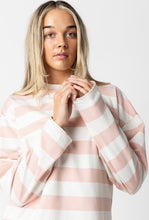 Load image into Gallery viewer, Clementine Candy Stripe Long Sleeve - Pink Hyde Boutique
