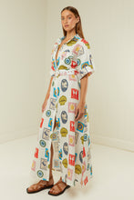 Load image into Gallery viewer, Palm Noosa Memento Dress - Holiday Stamp  Hyde Boutique   
