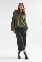 Load image into Gallery viewer, Elk Agna Sweater - Dark Olive Arriving Mid March Hyde Boutique
