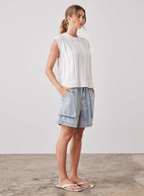 Load image into Gallery viewer, Esmaee Pioneer Knit Tank - White Hyde Boutique
