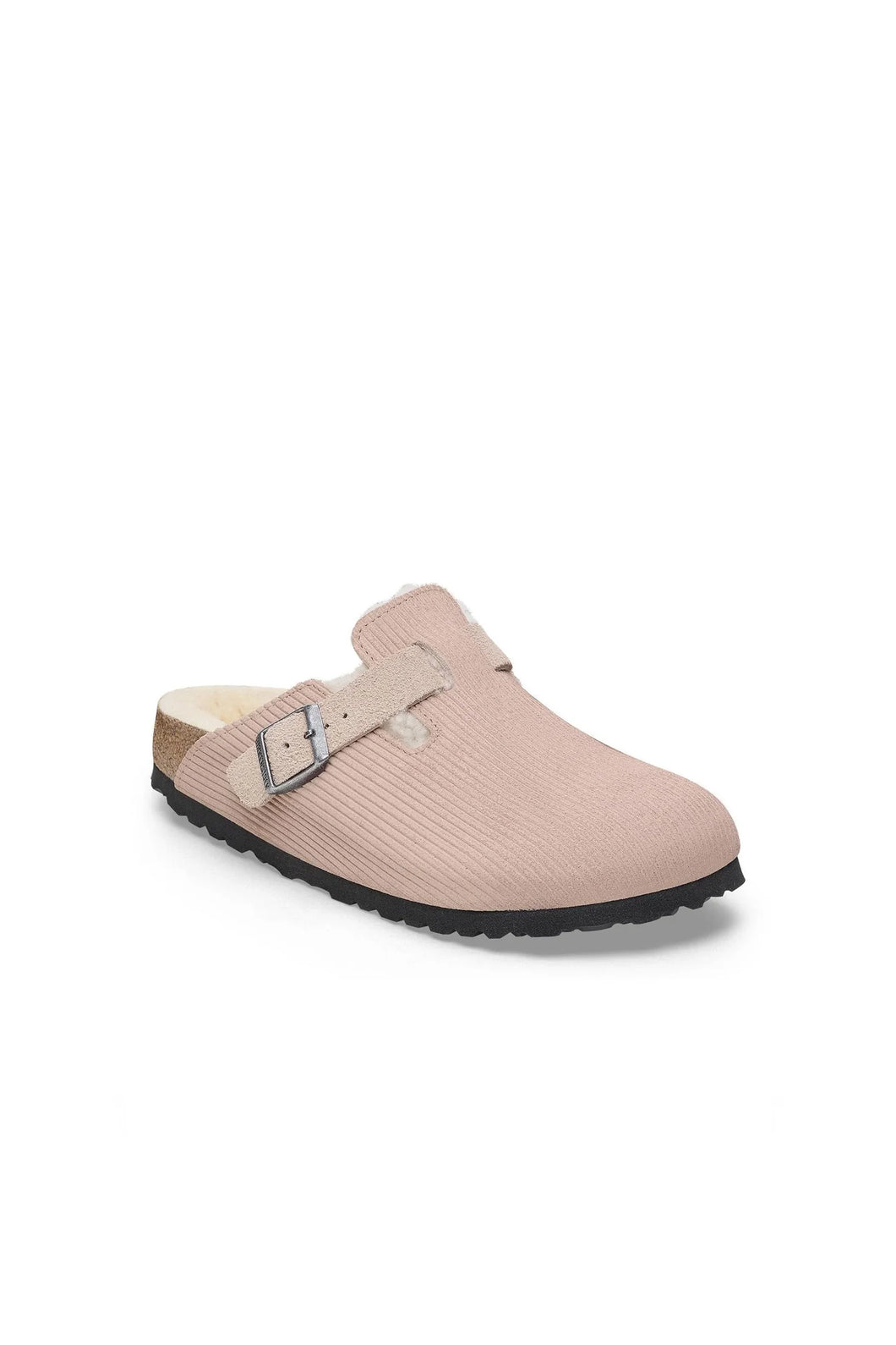 Birkenstock Boston Teddy Shearling (Regular) - Pink Clay Hyde Boutique