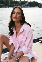 Load image into Gallery viewer, Stories Be Signature Oxford Oversized Shirt - Pink Arriving Friday
