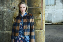 Load image into Gallery viewer, Coop by Trelise Cooper Crazy Fur You Jacket - Navy Check Hyde Boutique
